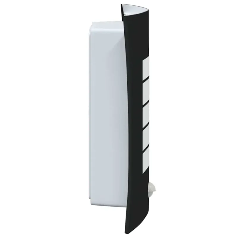 Lauko sieninė lemputė 2 pcs Juoda 23.5 x 9 x 26 cm