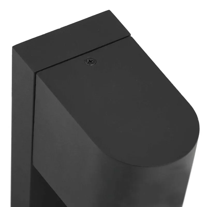 Lauko sieninė lemputė Juoda 12 x 7 x 15 cm Nerūdijantis Plienas