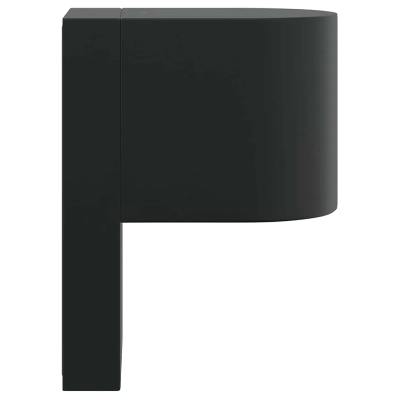 Lauko sieninė lemputė 2 pcs Juoda 12 x 7 x 15 cm