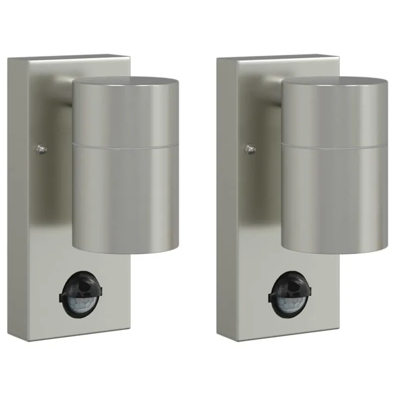 Lauko sieninė lemputė 2 pcs Sidabro 6,5 x 10,5 x 16 cm
