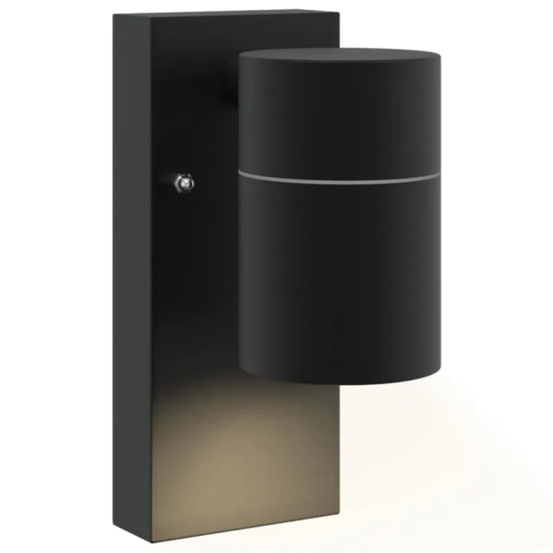 Lauko sieninė lemputė 2 pcs Juoda 6,5 x 10,5 x 16 cm
