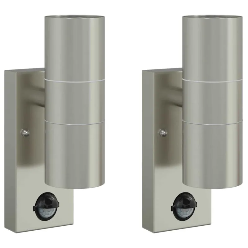 Lauko sieninė lemputė 2 pcs Sidabro 7 x 10 x 22 cm