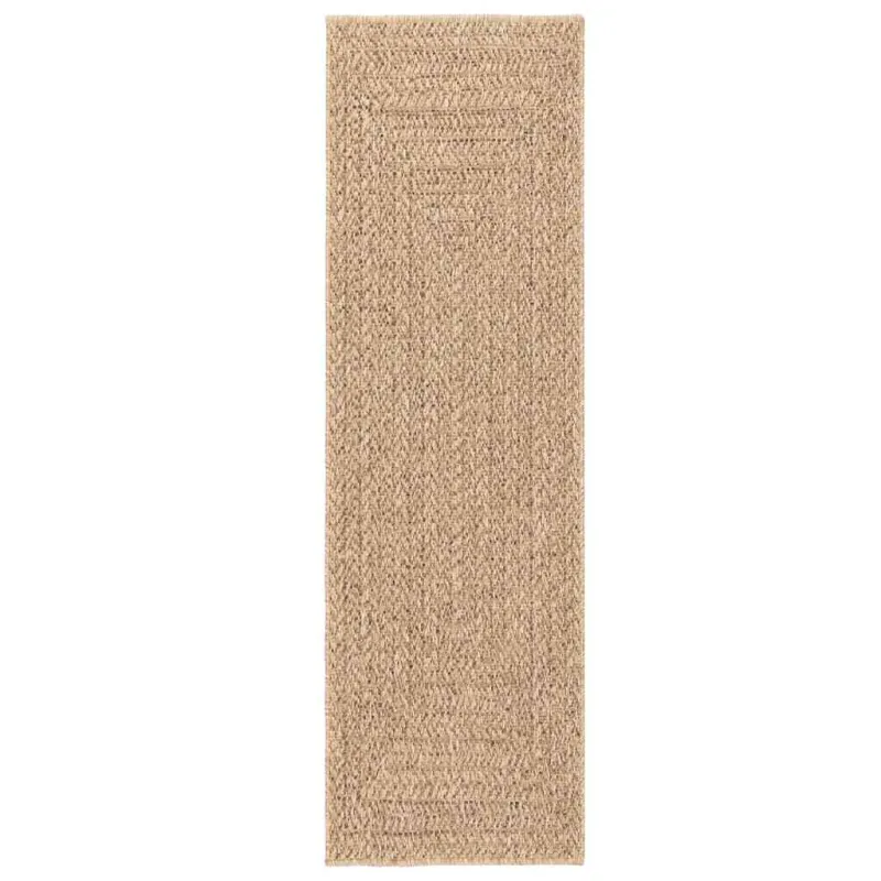 Kilimas ZIZUR, 80x250cm, džiuto imitacija, vidaus ir lauko