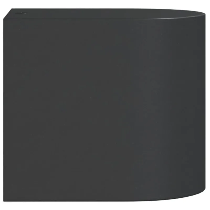Sieninis lauko šviestuvas, juodos spalvos, lietas aliuminis