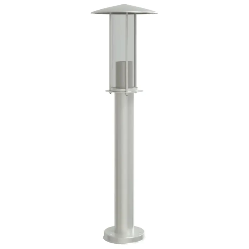 Lauko šviestuvas, sidabrinis, 60cm,nerūdijantis plienas