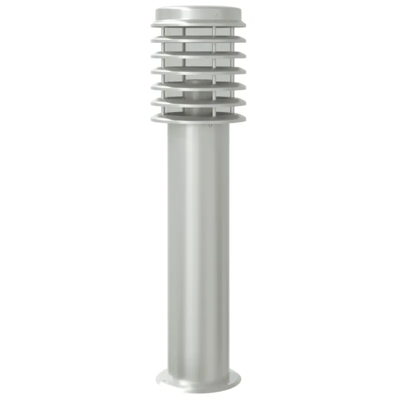 Lauko šviestuvai, 3vnt., sidabriniai, 60cm, plienas