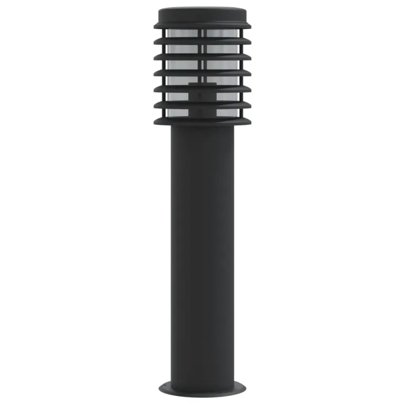 Lauko šviestuvas, juodos spalvos, 60cm, nerūdijantis plienas
