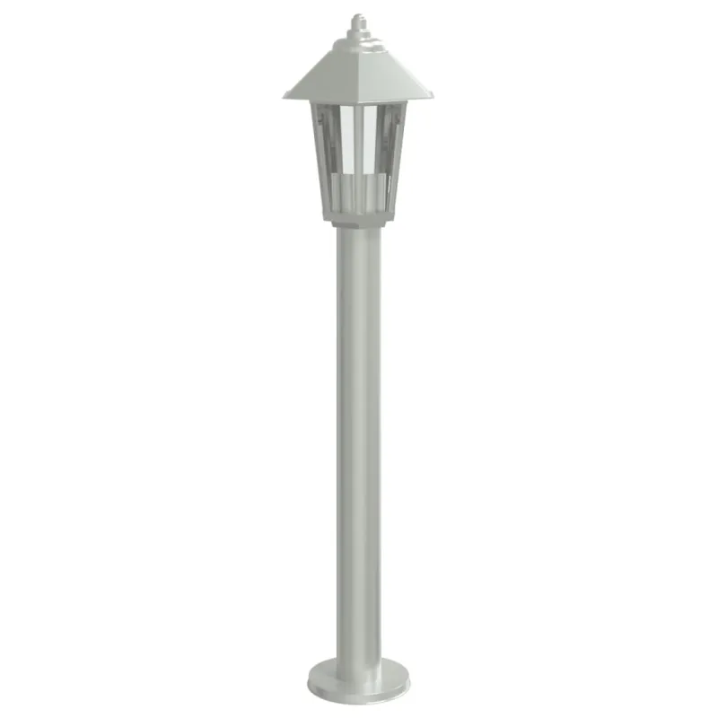 Lauko šviestuvas, sidabrinis, 80cm,nerūdijantis plienas