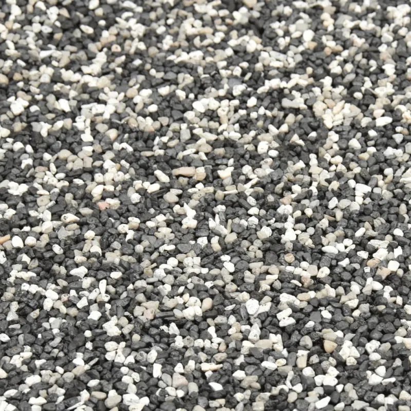 Tvenkinio danga su akmenukais, pilkos spalvos, 500x100cm