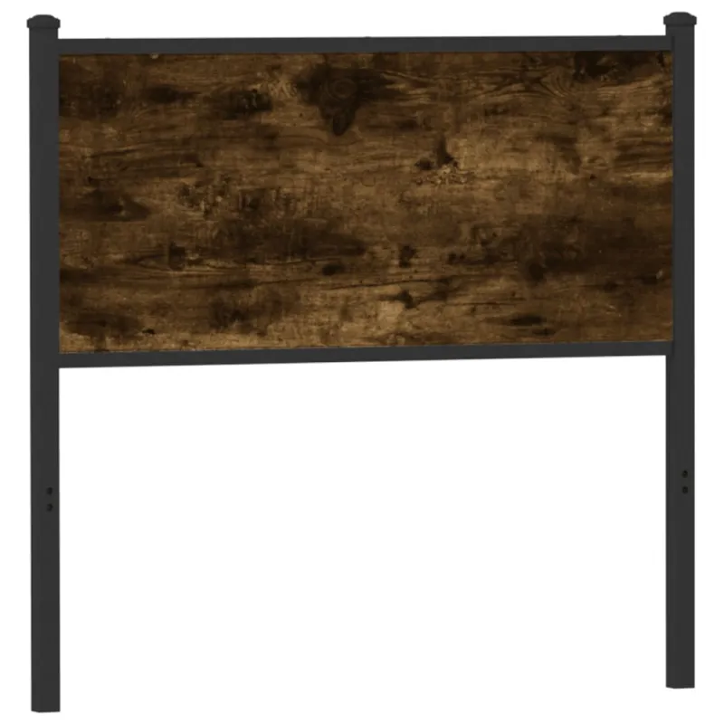 Pakaitinis galvūgalis, dūminio ąžuolo spalvos, 90cm, mediena ir plienas