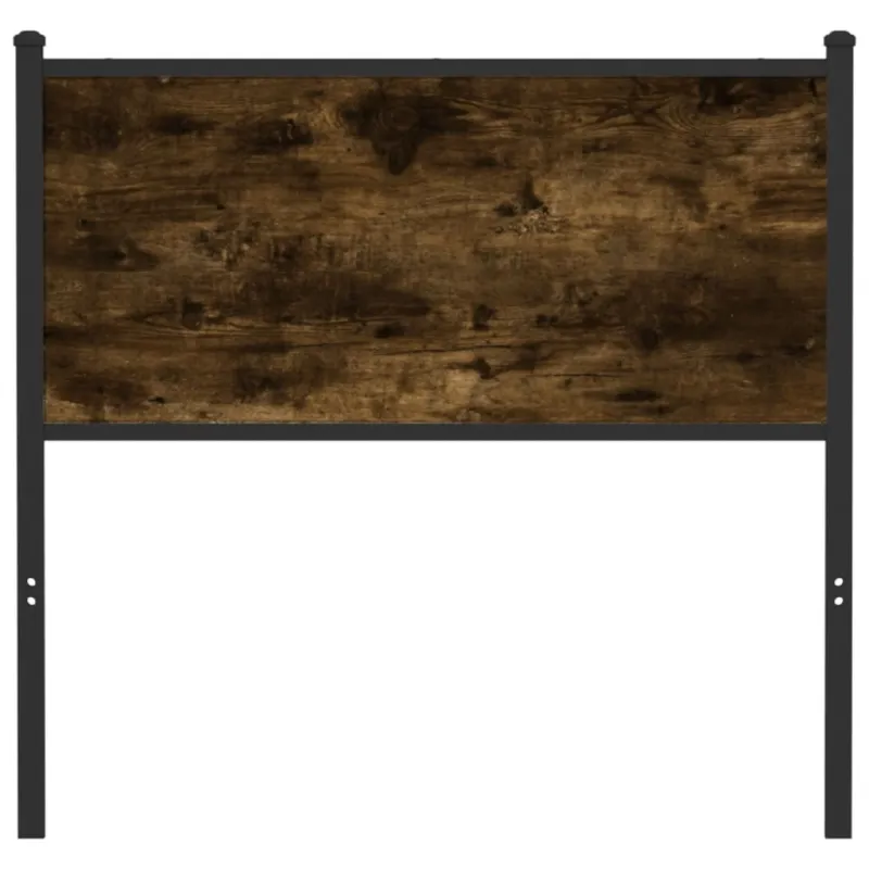 Pakaitinis galvūgalis, dūminio ąžuolo spalvos, 90cm, mediena ir plienas