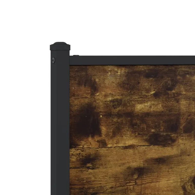 Pakaitinis galvūgalis, dūminio ąžuolo spalvos, 120cm, mediena ir plienas