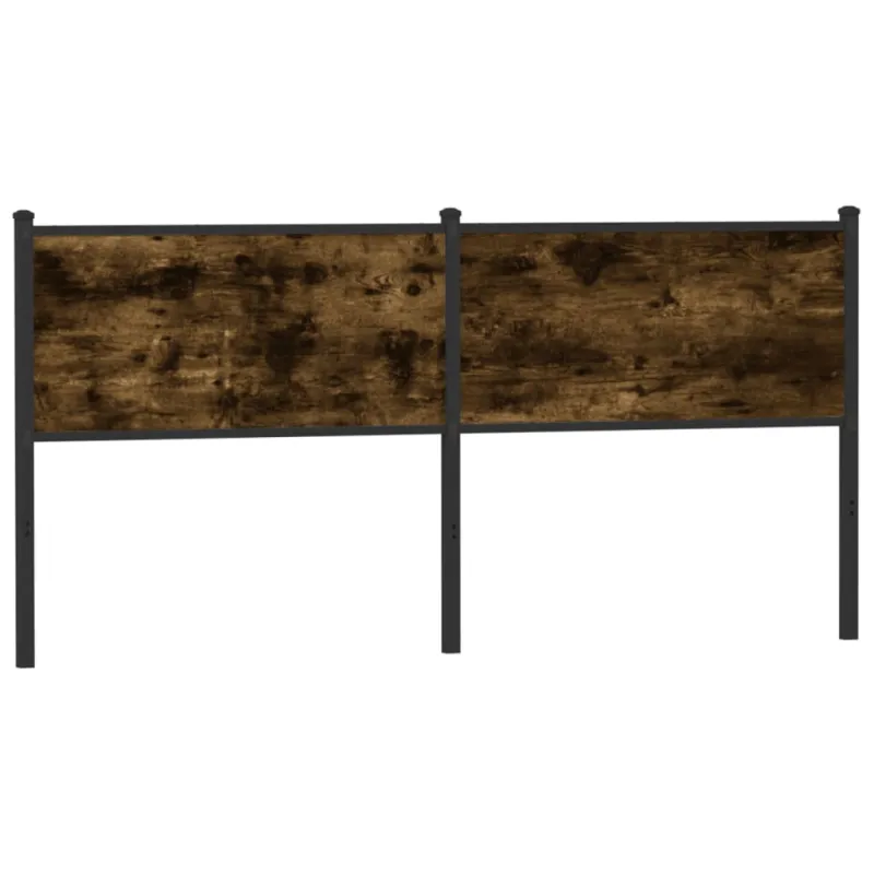 Pakaitinis galvūgalis, dūminio ąžuolo spalvos, 160cm, mediena ir plienas