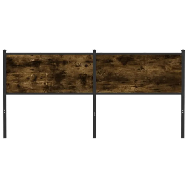 Pakaitinis galvūgalis, dūminio ąžuolo spalvos, 160cm, mediena ir plienas