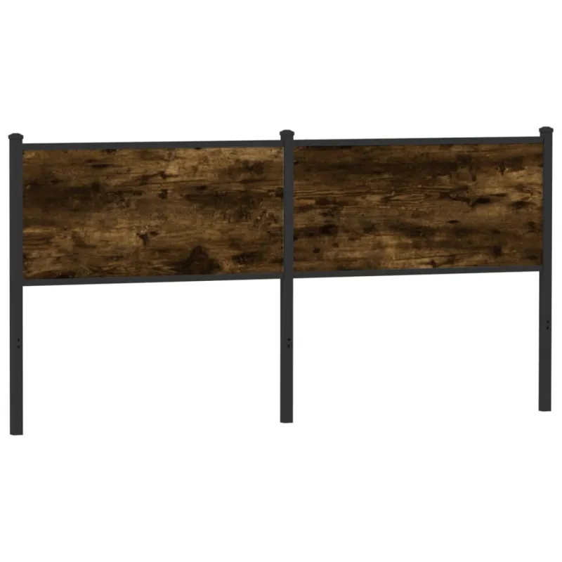 Pakaitinis galvūgalis, dūminio ąžuolo spalvos, 160cm, mediena ir plienas