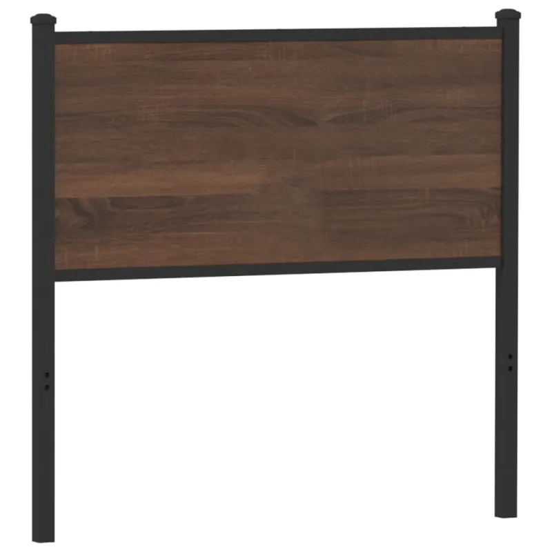 Pakaitinis galvūgalis, ruda ąžuolo spalvos, 90cm, mediena ir plienas