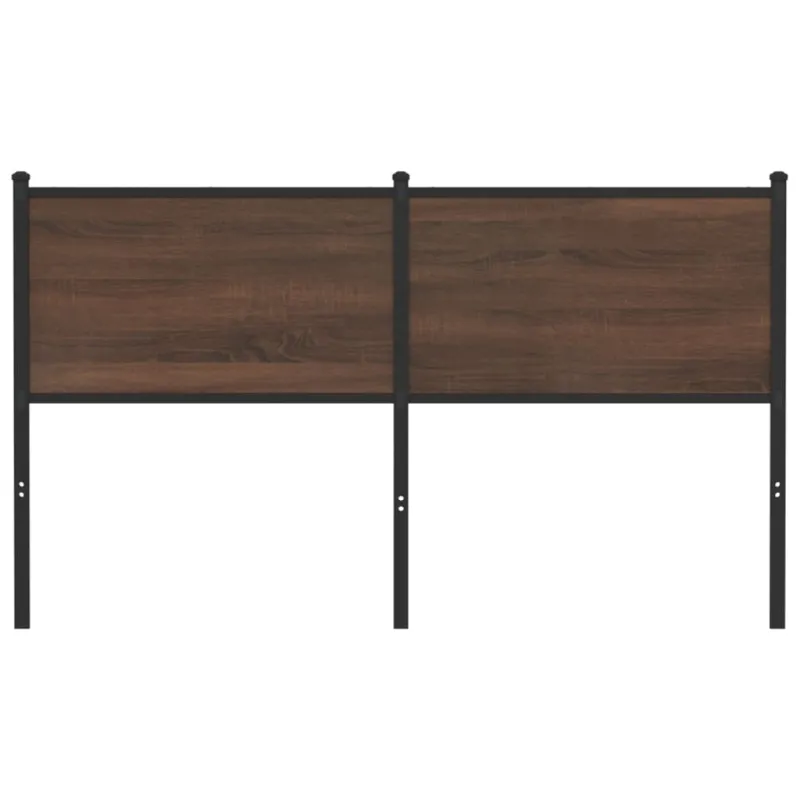 Pakaitinis galvūgalis, ruda ąžuolo spalvos, 140cm, mediena ir plienas