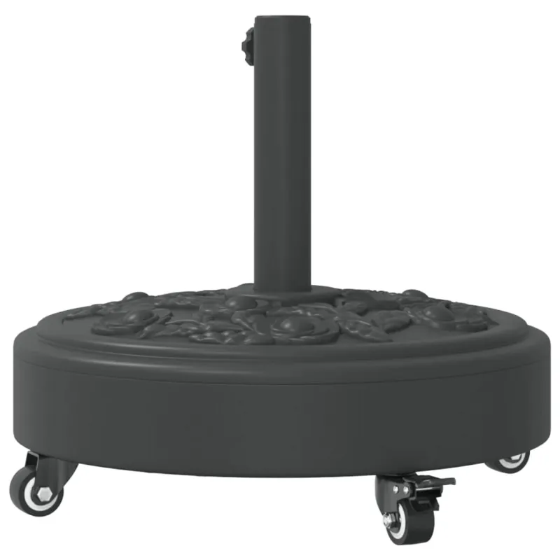 Skėčio nuo saulės pagrindas su ratukais 38/48mm stulpams, 27kg