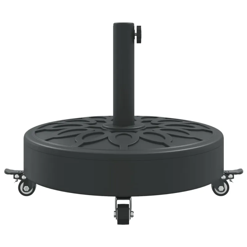 Skėčio nuo saulės pagrindas su ratukais 38/48mm stulpams, 27kg