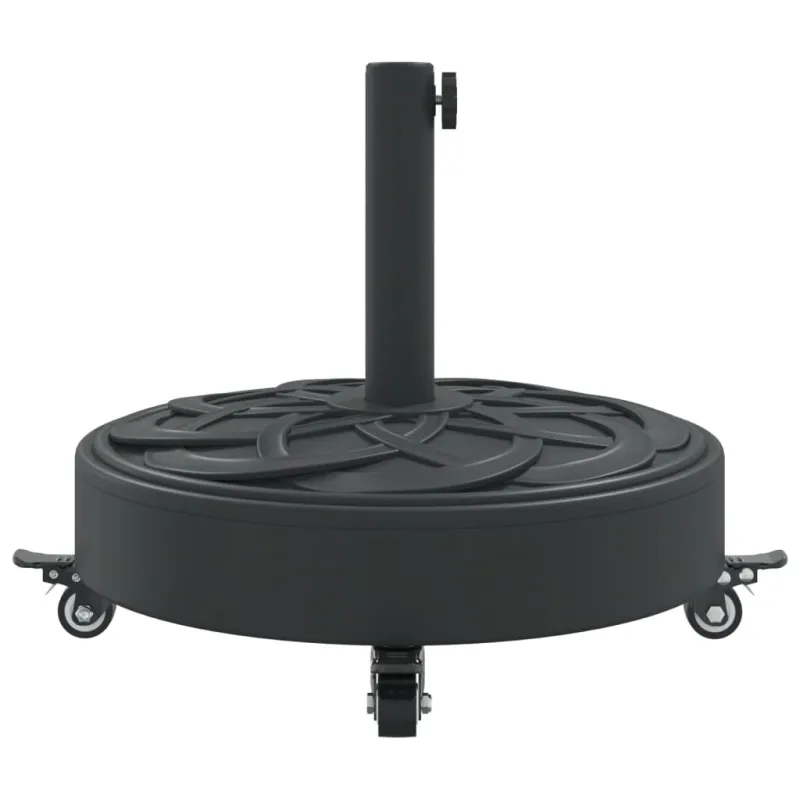Skėčio nuo saulės pagrindas su ratukais 38/48mm stulpams, 27kg