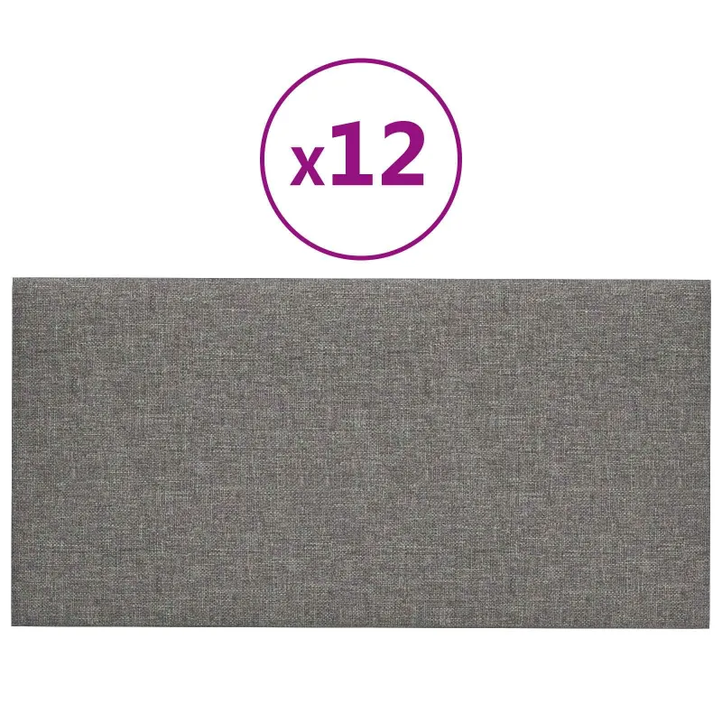 Sieninis galvūgalis 12 pcs Šviesiai pilka 30 x 15 cm audinys