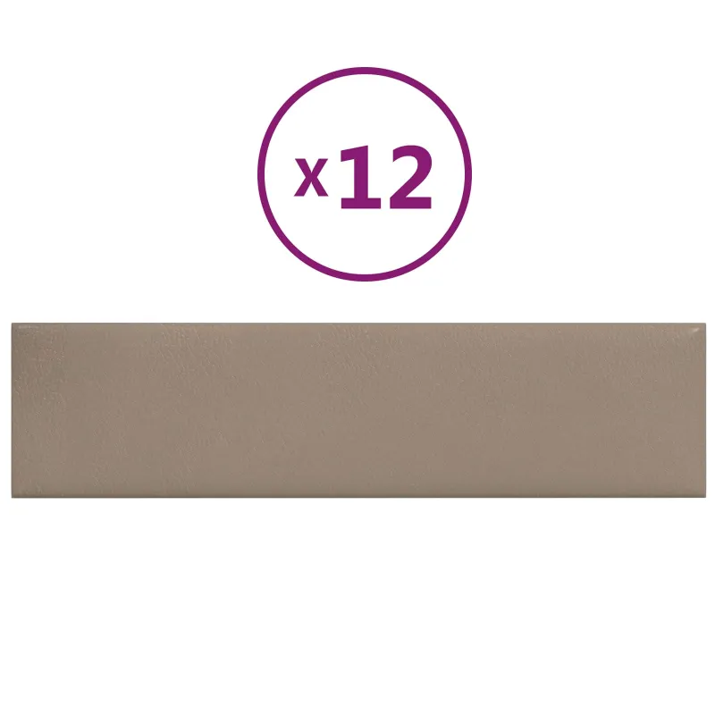 Sieninis galvūgalis 12 pcs Kapučino 60 x 15 cm audinys