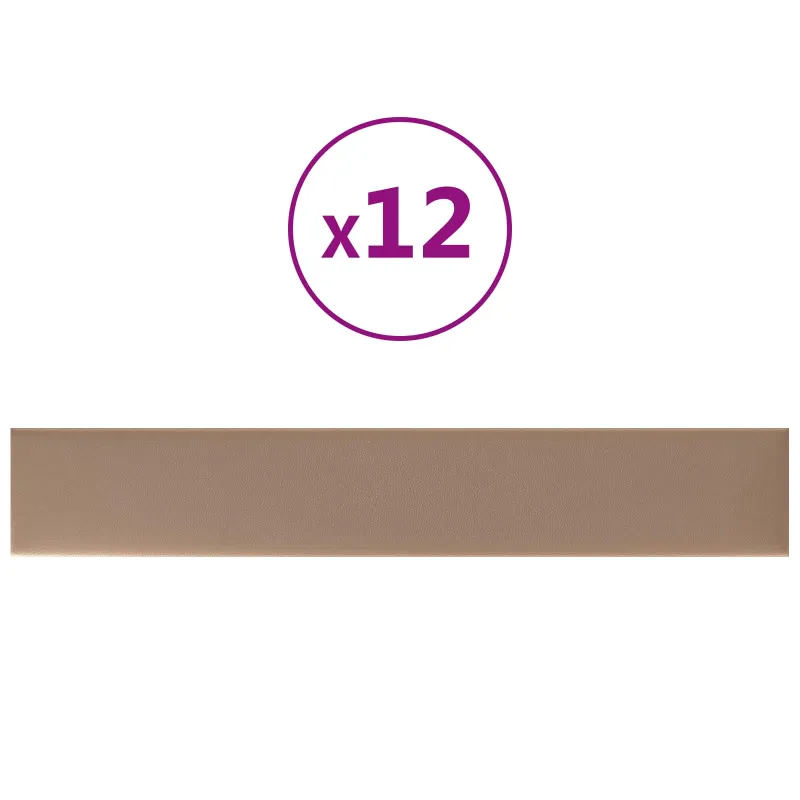 Sieninis galvūgalis 12 pcs Kapučino 90 x 15 cm audinys