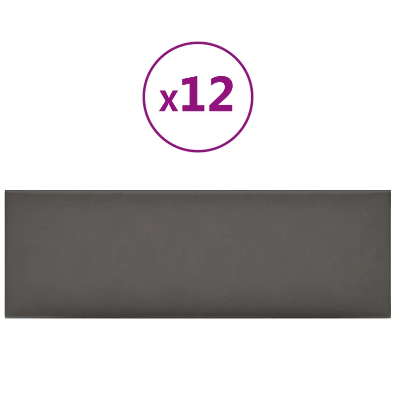 Sieninis galvūgalis 12 pcs Pilka 90 x 30 cm audinys