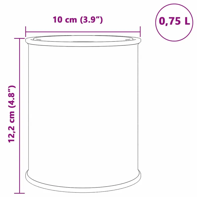 Baldų dažai Pilka 0,75 L Sienos spausdinimas