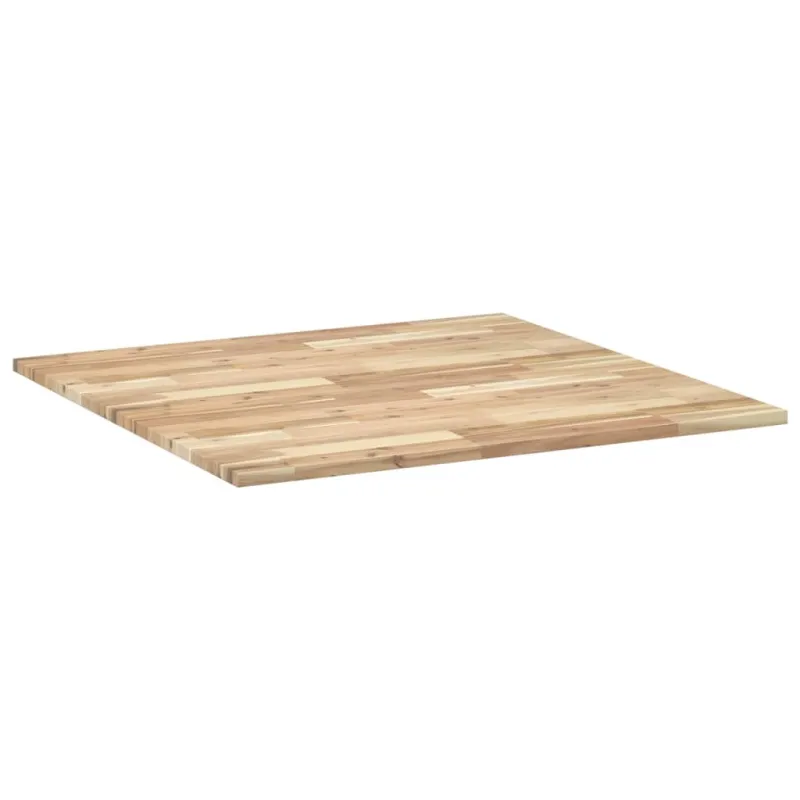 Stalviršis, 90x90x2cm, akacijos medienos masyvas, kvadratinis