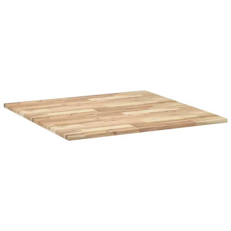 Stalviršis, 90x90x2cm, akacijos medienos masyvas, kvadratinis