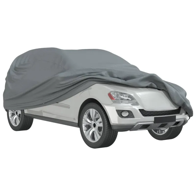 Automobilio uždangalas visureigiui, pilkas, M, audinys