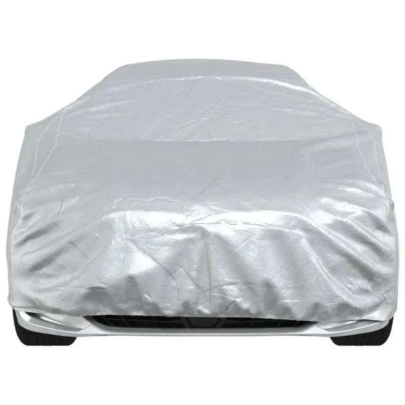 Automobilio uždangalas sedanams, sidabrinis, XXL dydžio, PEVA