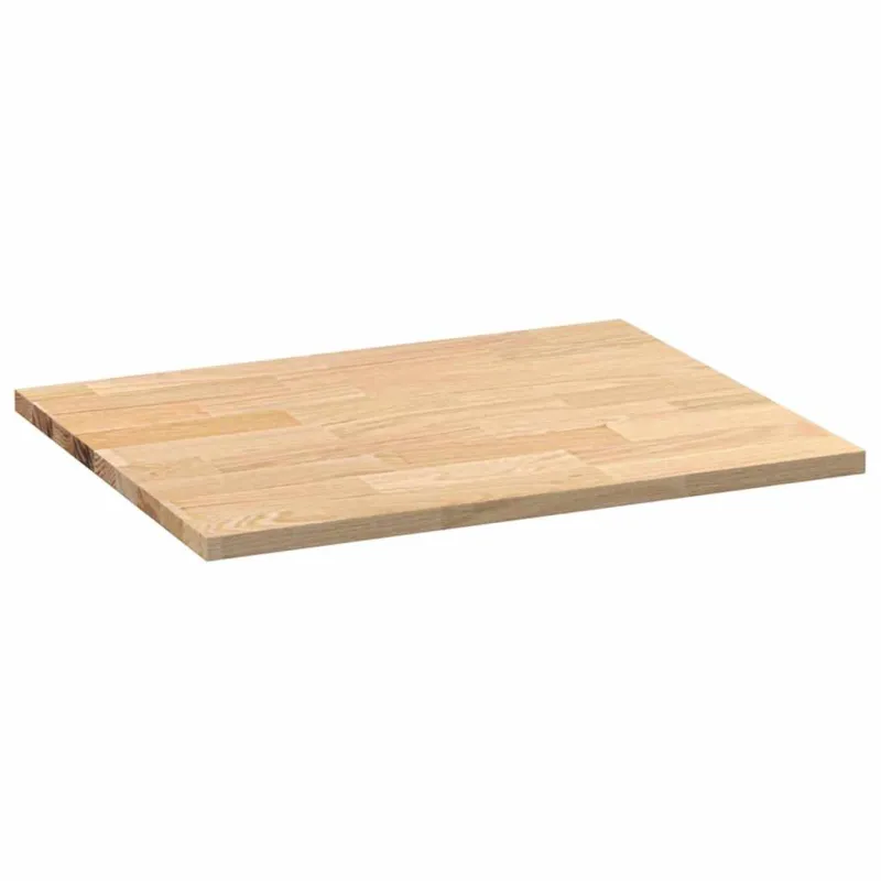 virtuvės stalviršis 80x63,5x2,7 cm ąžuolo masyvo stačiakampis