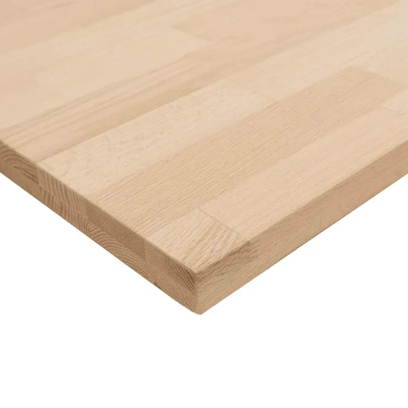 virtuvės stalviršis 140x63,5x4 cm ąžuolo masyvo stačiakampis