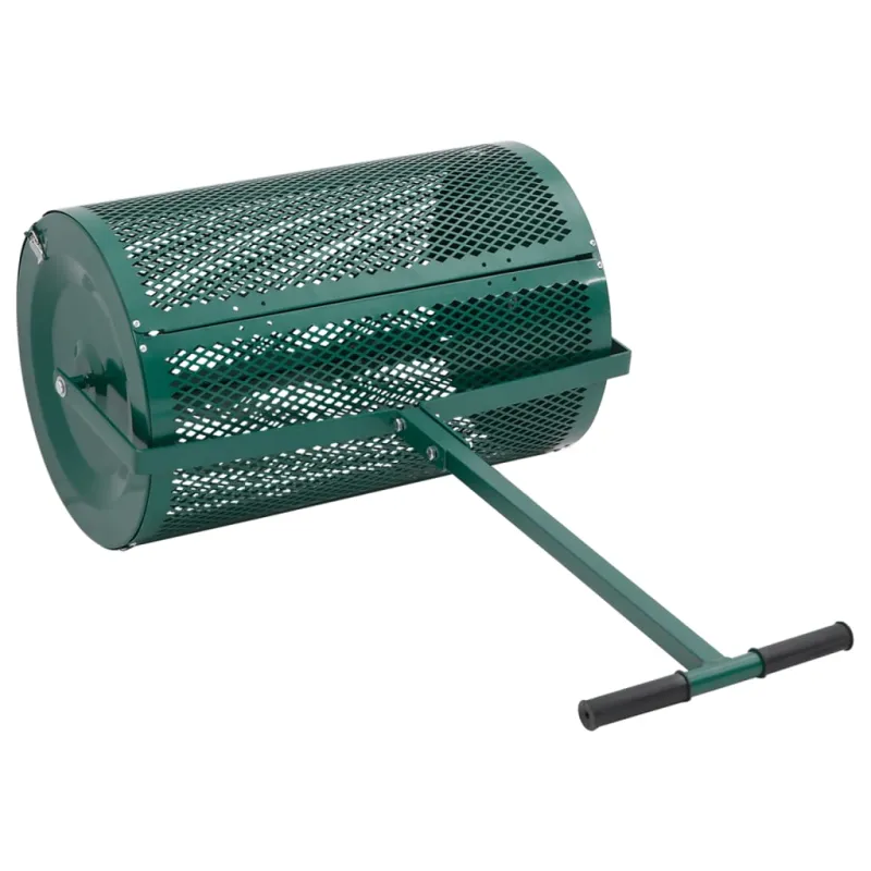 Komposto barstytuvas, 75L, žalios spalvos, 40x60cm, plienas