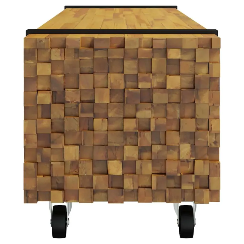 Televizoriaus stovas Ruda 110 x 30 x 30 cm Kieto teka medžio