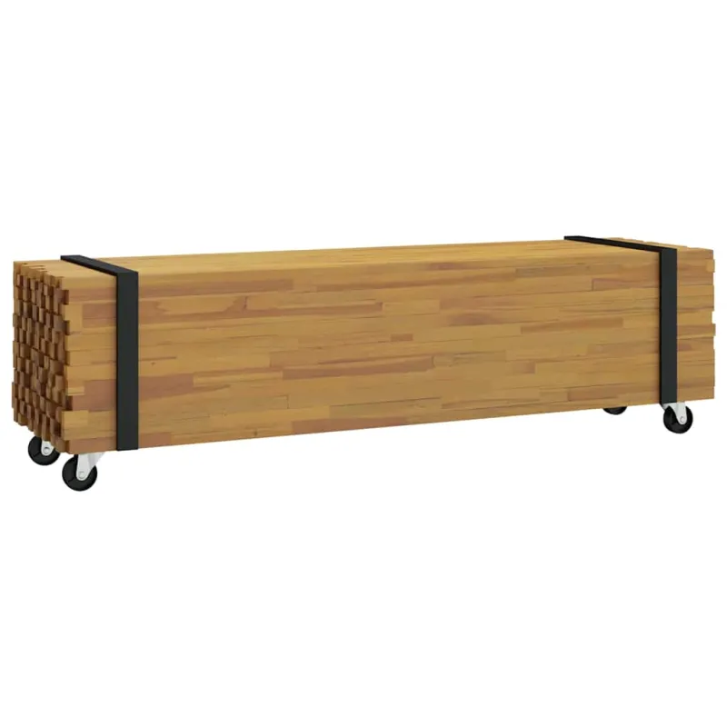Televizoriaus stovas Ruda 110 x 30 x 30 cm Kieto teka medžio