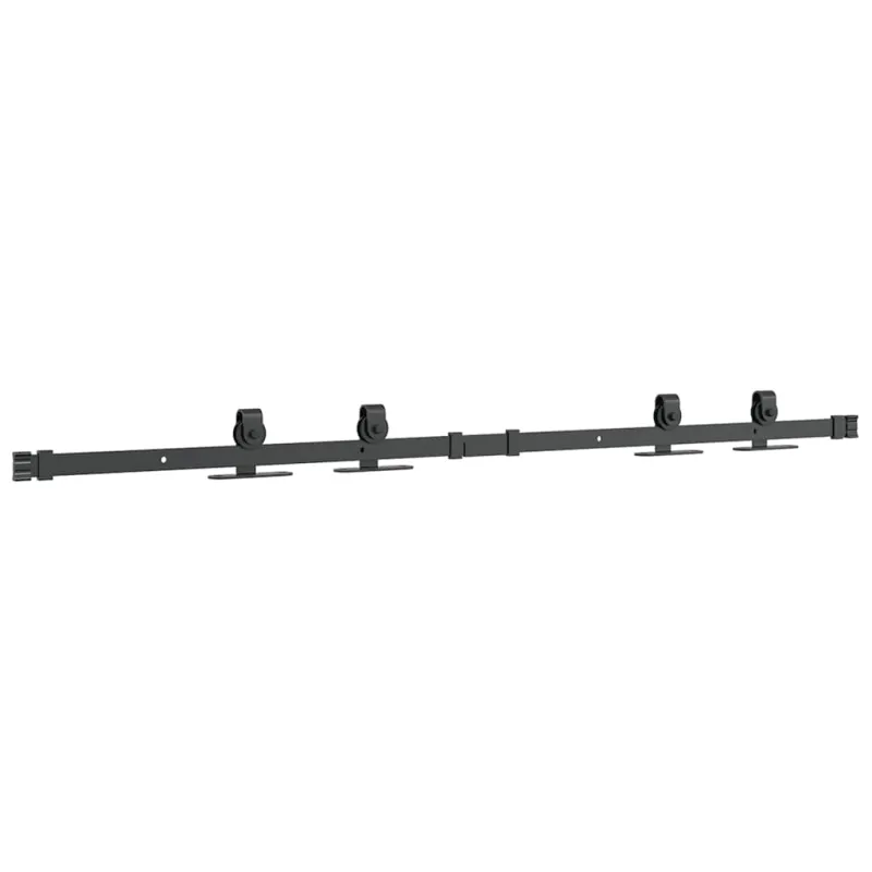stumdomų spintelių durų komplektas 122 cm anglinis plienas