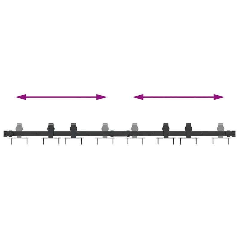 stumdomų spintelių durų komplektas 122 cm anglinis plienas