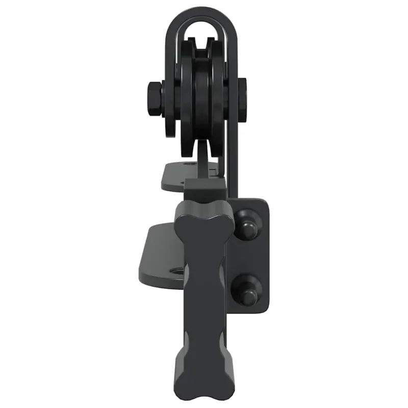 stumdomų spintelių durų komplektas 244 cm anglinis plienas