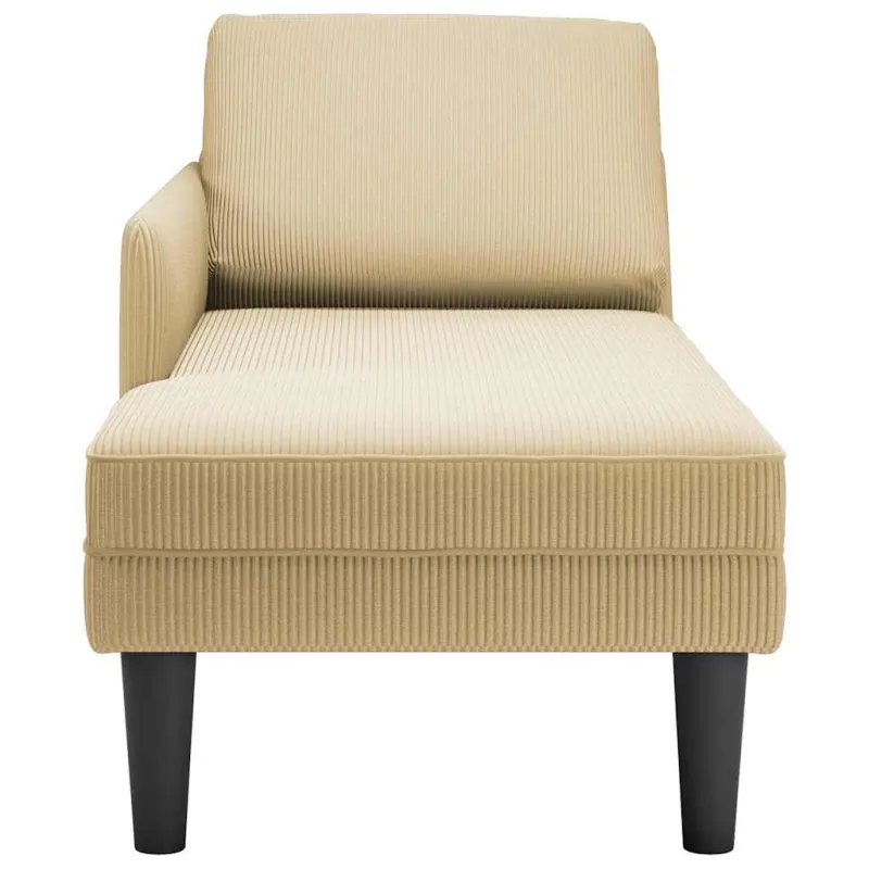 Chaise Lounge su pagalve pilkai žalia velveto audinys