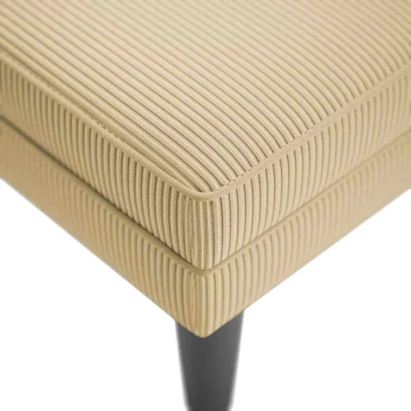Chaise Lounge su pagalve pilkai žalia velveto audinys