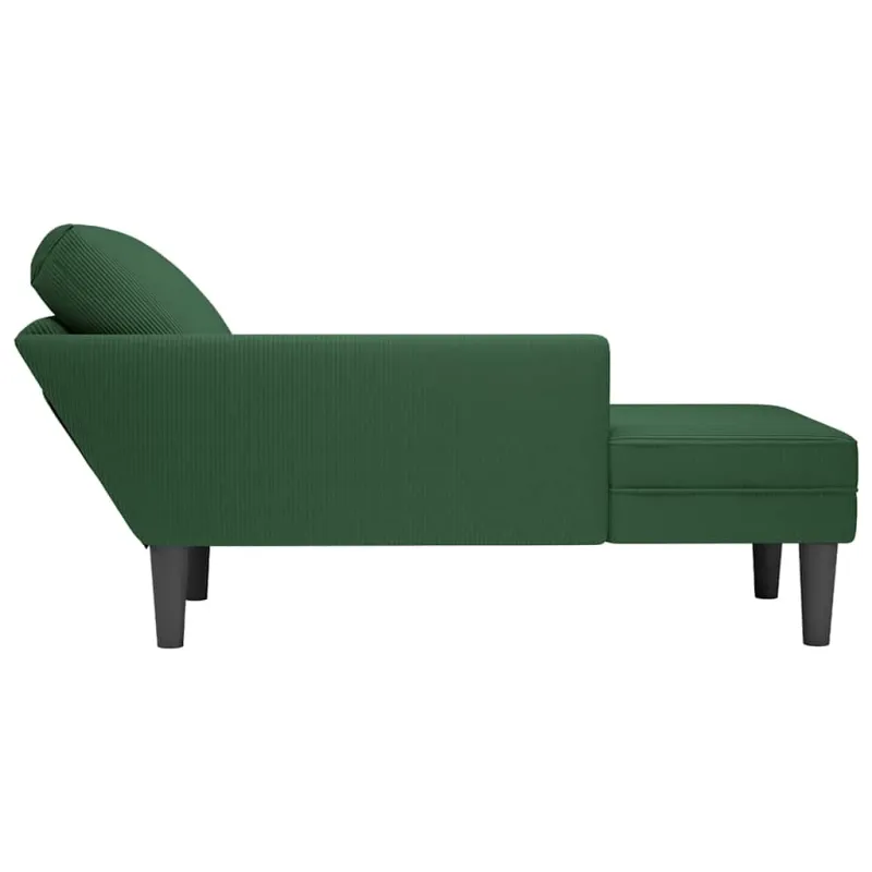 Poilsio sofa su pagalvės tamsiai žalia velveto audinys