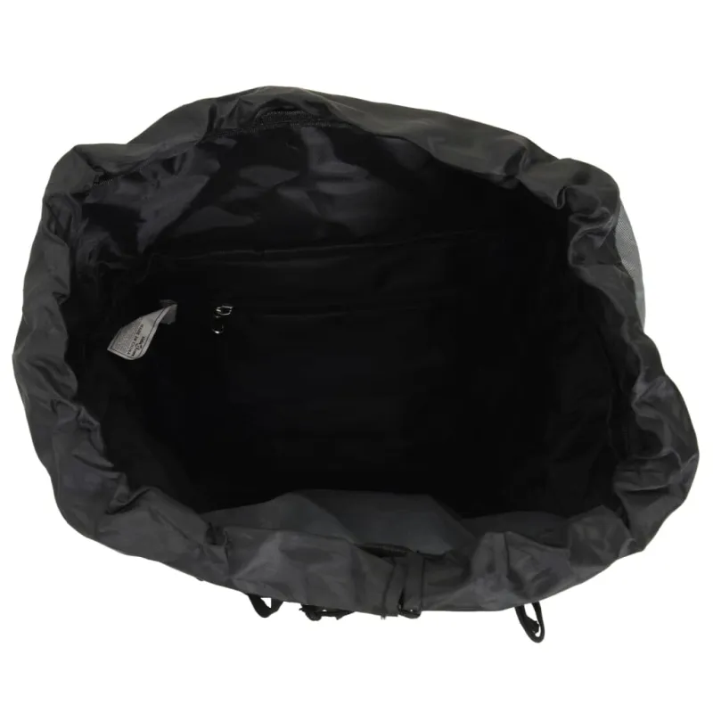 Turistinė kuprinė, pilka, 80L, oksfordo audinys