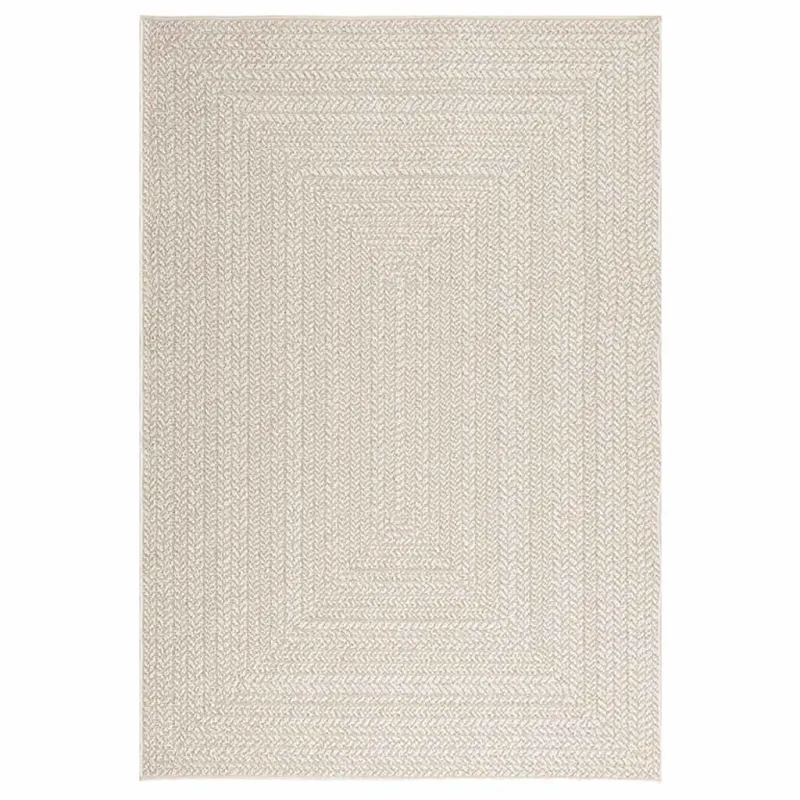 Kilimas ZIZUR, 140x200 cm, džiuto imitacija, vidaus ir lauko