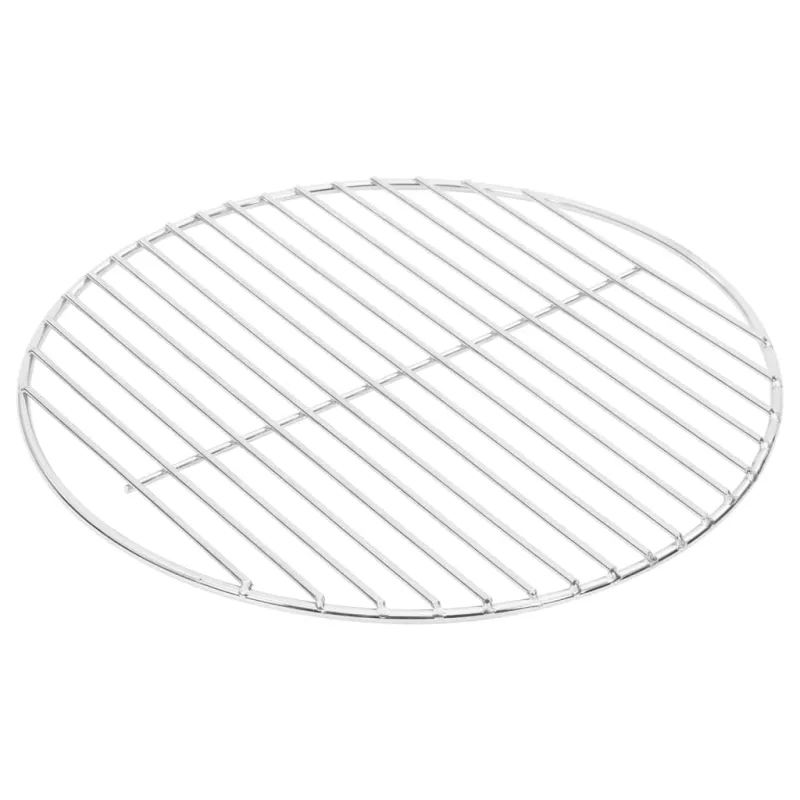 BBQ grotelės, skersmuo 34,5cm, nerūdijantis plienas, apvalios