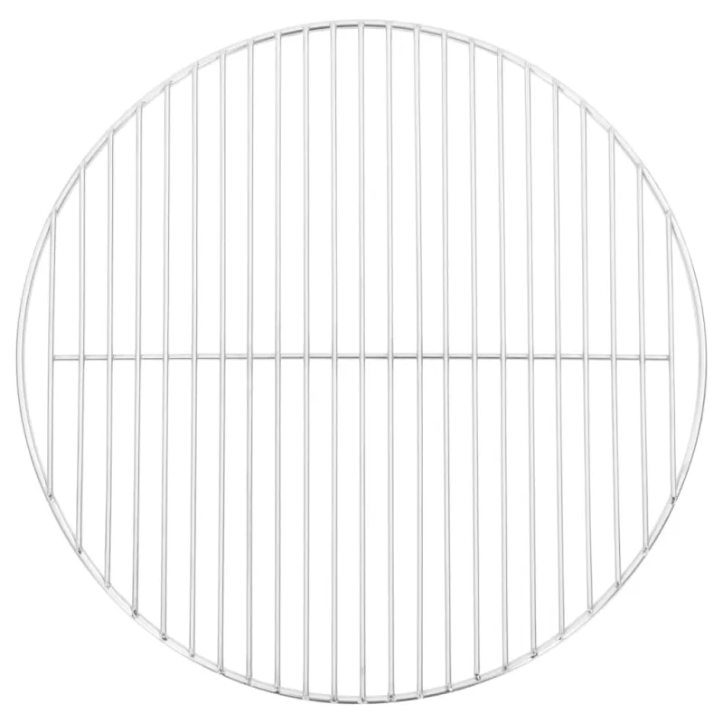 BBQ grotelės, skersmuo 44,5cm, nerūdijantis plienas, apvalios