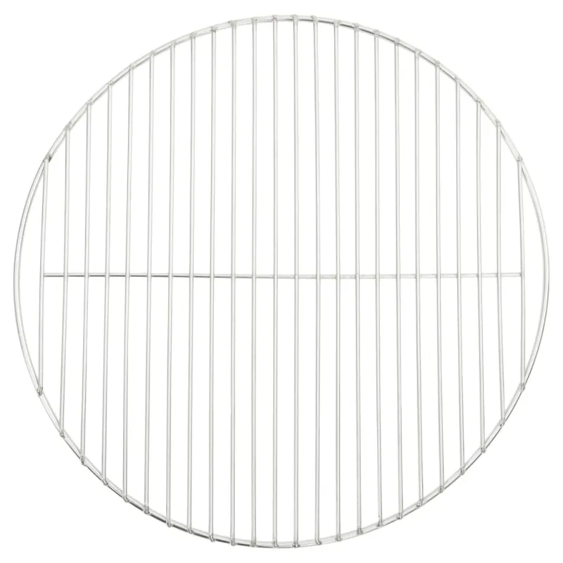 BBQ grotelės, skersmuo 47cm, nerūdijantis plienas, apvalios