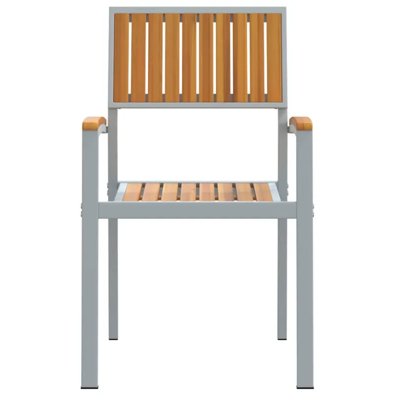 Susilankstantis krėslas 2 pcs Ruda 56 x 57 x 87 cm